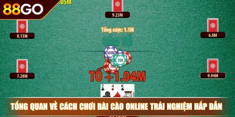 Cách Chơi Bài Cào Online 88GO Bí Kíp Từ Chuyên Gia Thắng Lớn 2 Tổng quan về cách chơi bài cào online trải nghiệm hấp dẫn